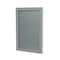 Ghent Enclosed Bulletin Board, 1 Door, Vinyl, 3 ft H x 2 ft W, Stone PA13624VX-199 - alternate 1